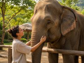 Полный день в Phuket Elephant Sanctuary на Пхукете