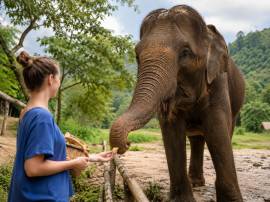 Полдня со слонами в Phuket Elephant Care на Пхукет