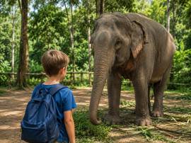 90 Minuten mit Elefanten auf Phuket