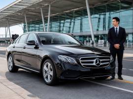 Mercedes-Benz E-Class с водителем — трансфер 