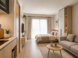 Dusit Grand Park II тұрғын үй кешеніндегі студия —