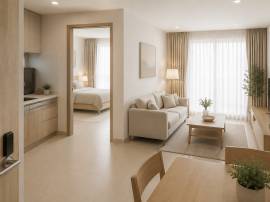 44 m² große Wohnung im Dusit Grand Condo View, Jom